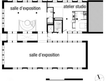 Plan du premier étage