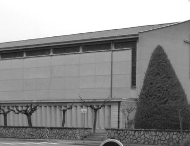 Paul Bouchardeau : église Sainte-Thérèse, façade latérale, Guilhrerand-Granges, Ardèche