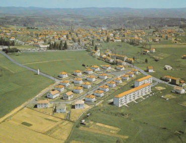 Sainte-Sigolène moderne : le lotissement de la Croze (document archives municipales)