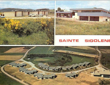 Sainte-Sigolène moderne : le village vacances Le Queyrat (document archives municipales)