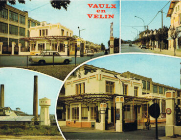 Carte postale de l'ensemble TASE Crédit : Collection MémoireS - Vaulx en Velin (Rhône) Carte postale